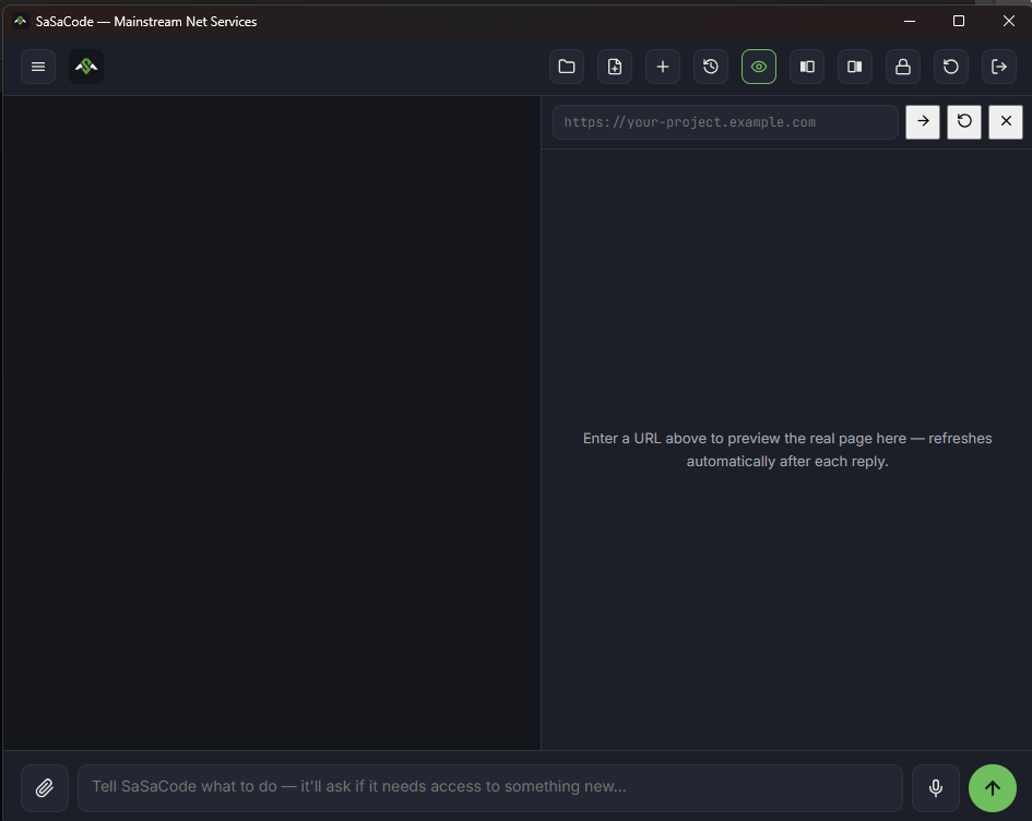 SaSaCode live preview